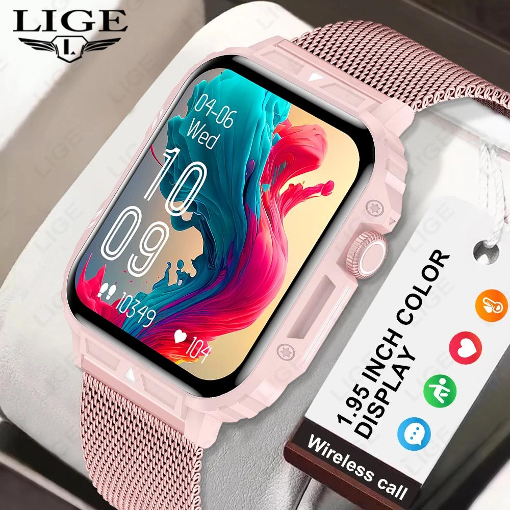 LIGE Ʈ ġ ߿  ƮϽ   ȭ,  IP68 , ɹڼ , ȵ̵ IOS Ʈġ